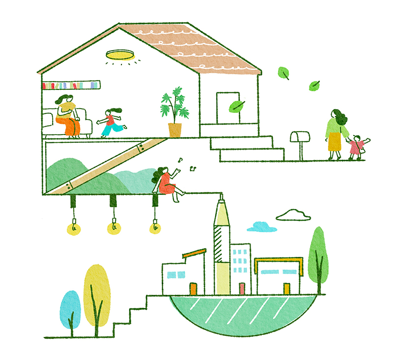 イラスト 不動産